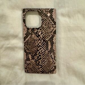 Flaunt Snake Print Phone Case